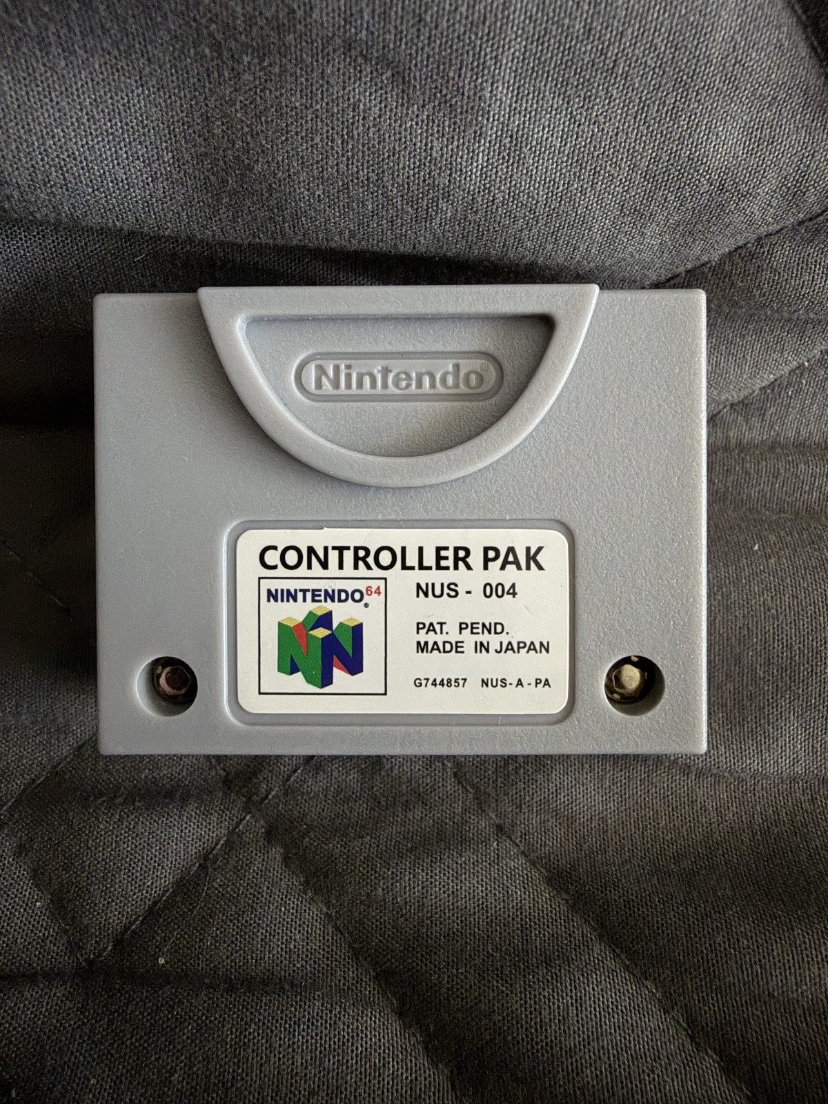 Nintendo 64 console bundle with Expansion Pak, two controllers, and Memory Pak.