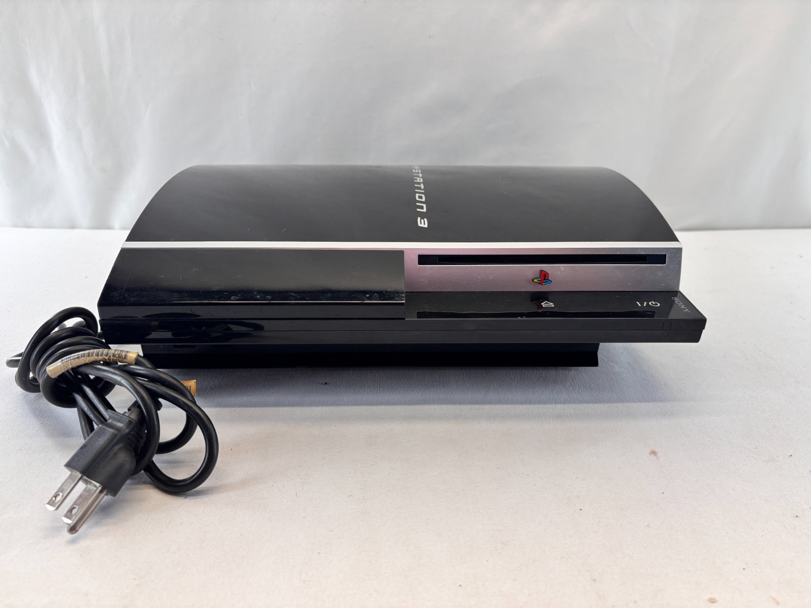 Sony PlayStation 3 PS3 CECHL01 80GB Console Tested Plays Games Power Cord