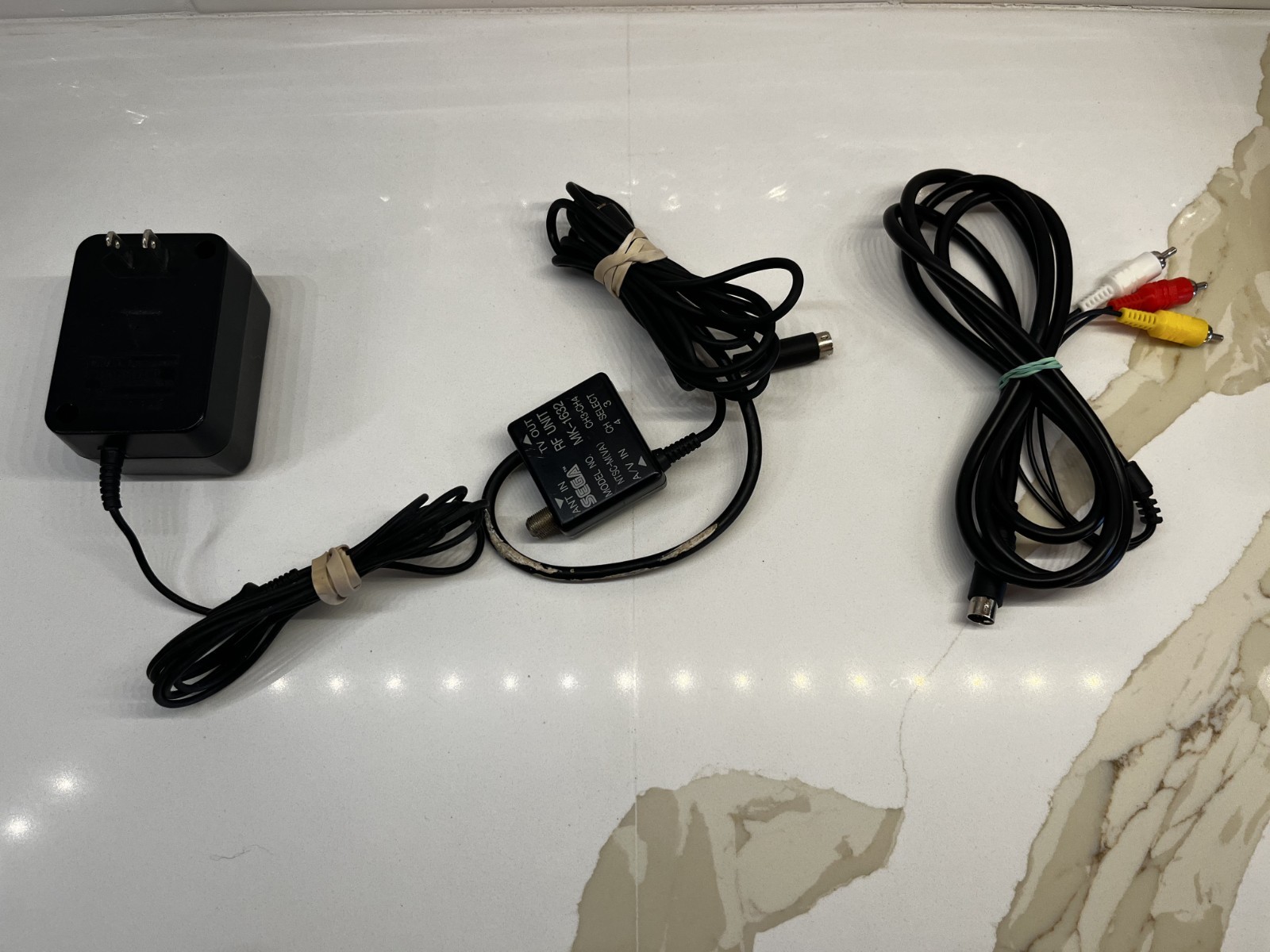 SEGA Genesis II 16-bit MK-1631 Home Console OEM Black With Cables Tested Works