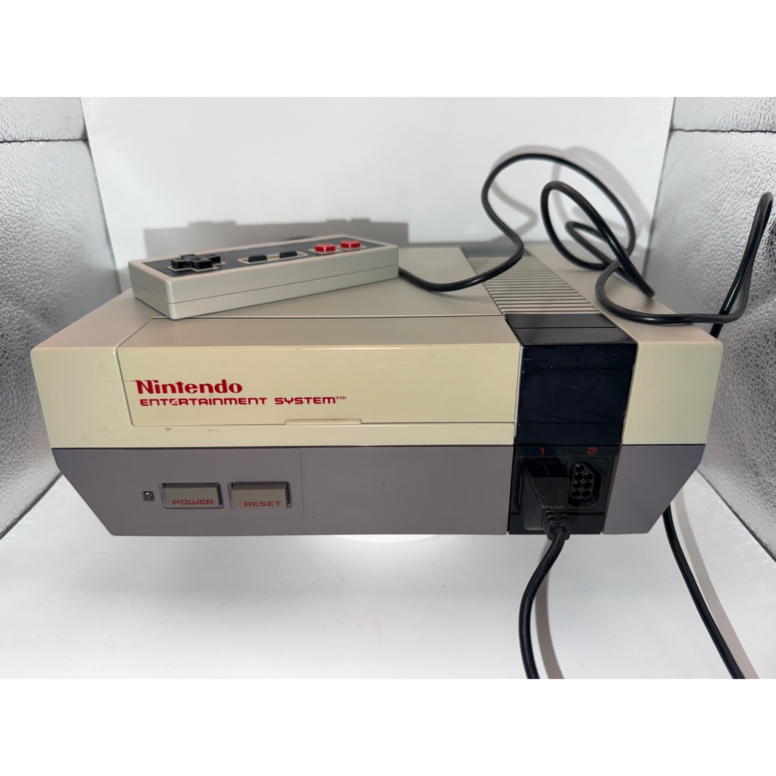 Nintendo Entertainment System NES-001 Console w/ OEM Controller Untested No AC