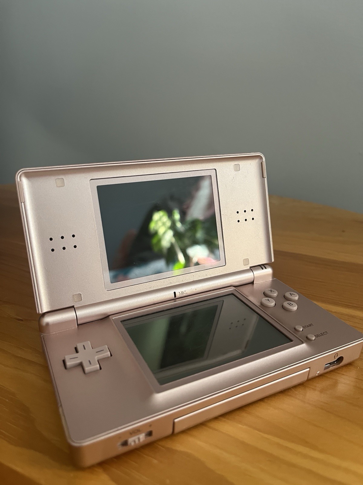 Nintendo DS Lite Metallic Rose Gold Handheld Console Only