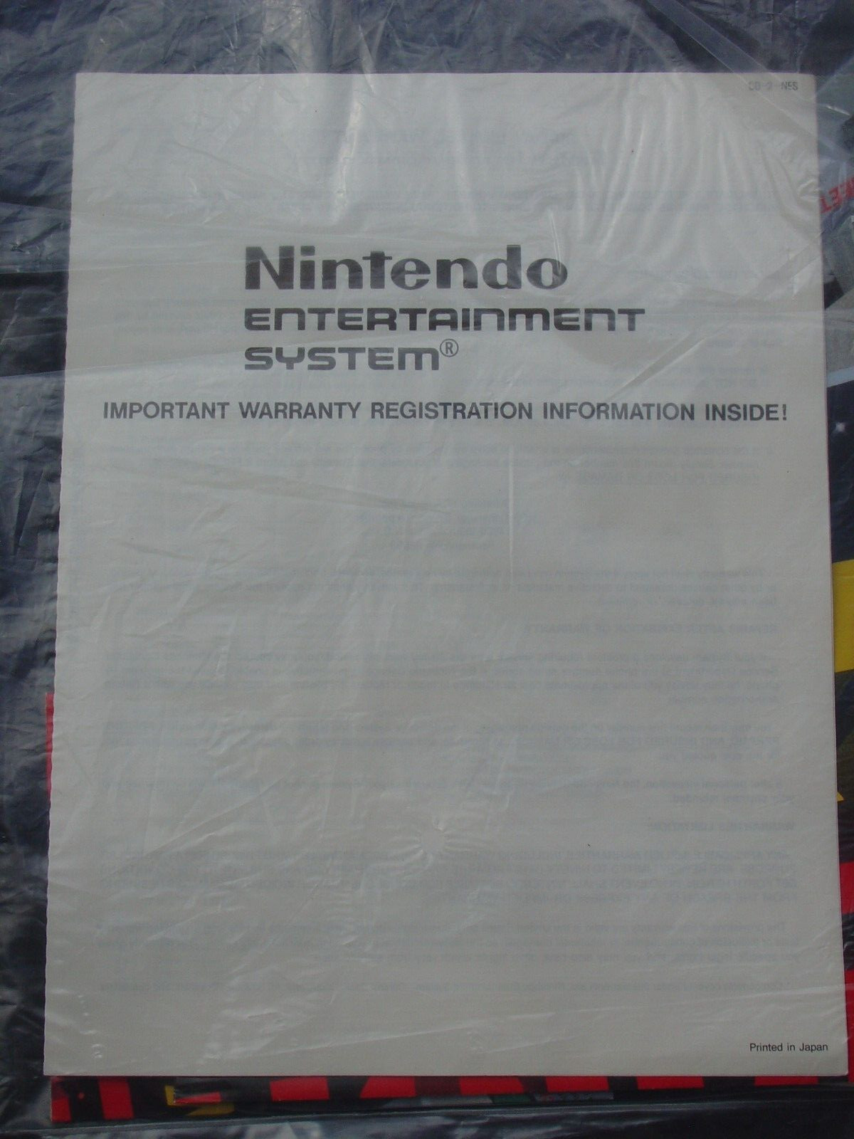Vtg Original 1988 NES Nintendo Game Entertainment System Paper Lot Posters Read