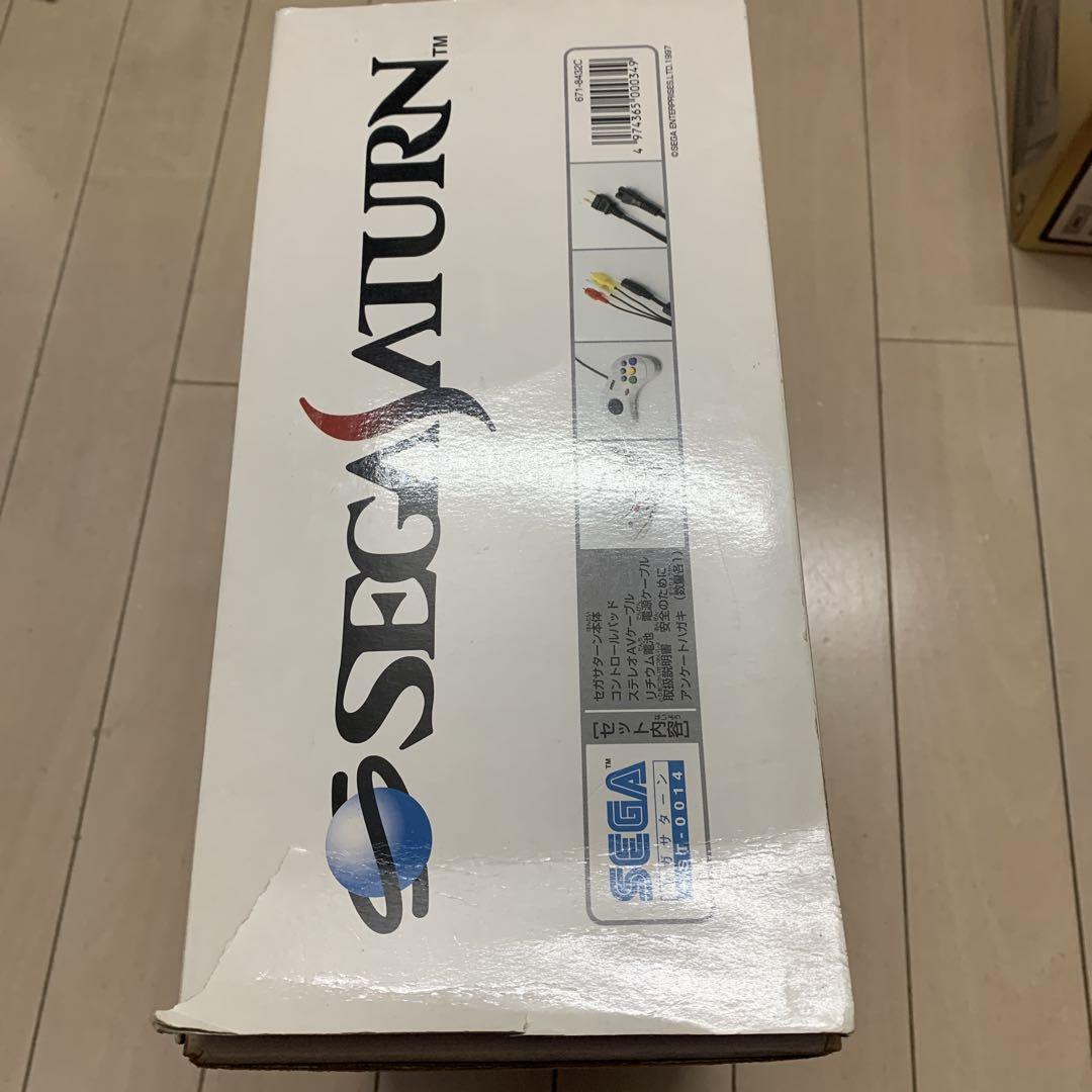 Sega Saturn HST-0014 Boxed Tested NTSC-J White Ready-to-play set From Japan