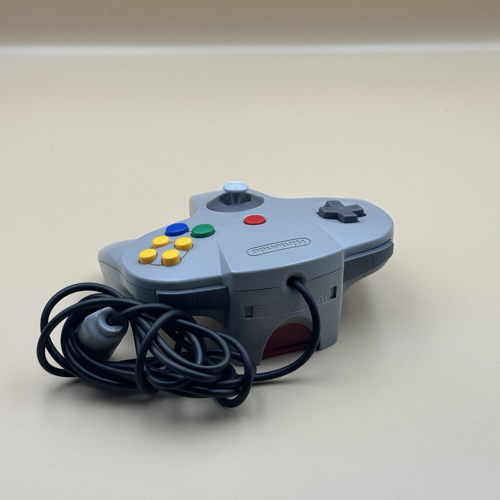 Nintendo 64 System (Charcoal Gray, 32 MB) w/ Expansion Pack – Tested/Cleaned