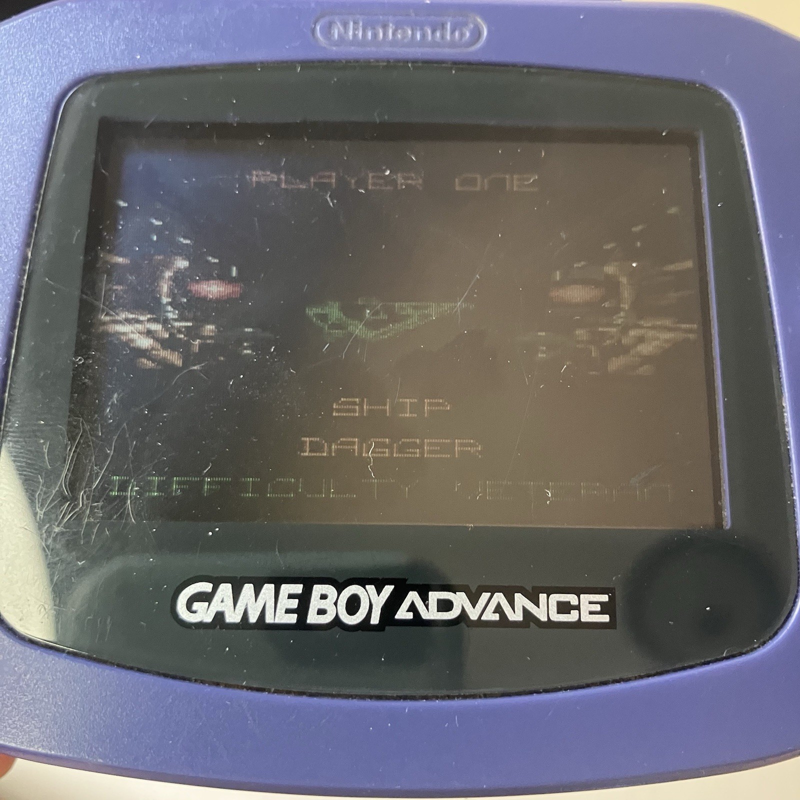 Nintendo Gameboy Advance Handheld Console AGB-001 Indigo Bundle 18 Games & More