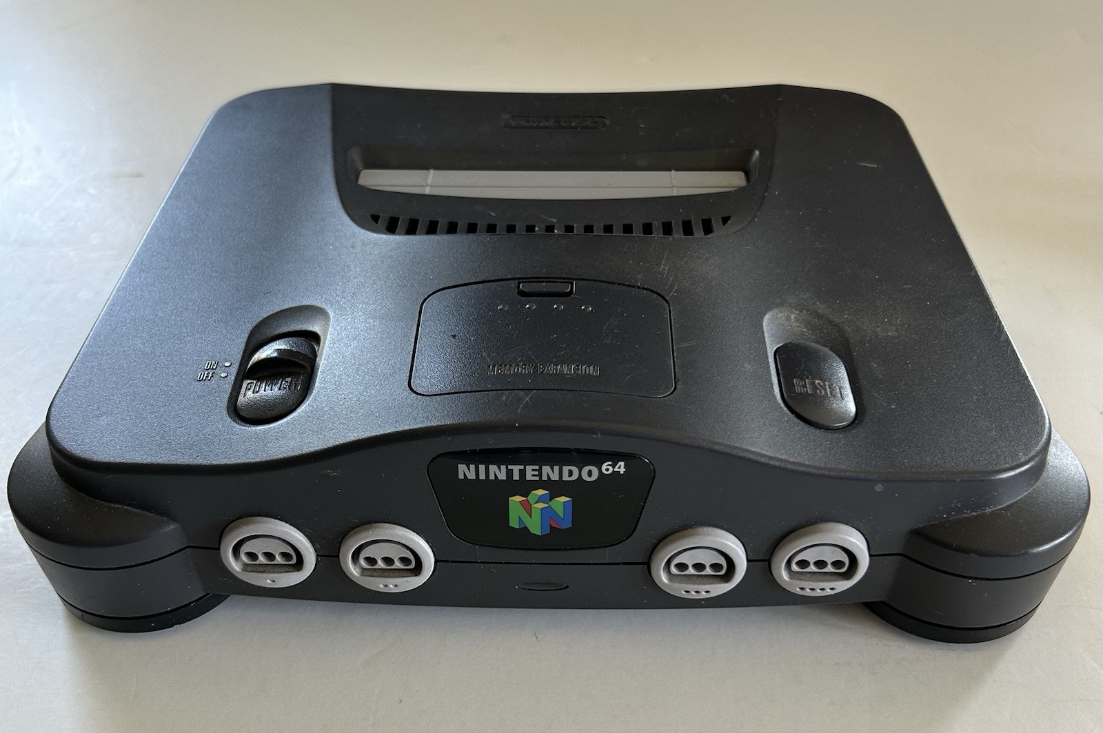 Nintendo 64 NUS-001(USA) Black Console w/ 1 Controller and Cables