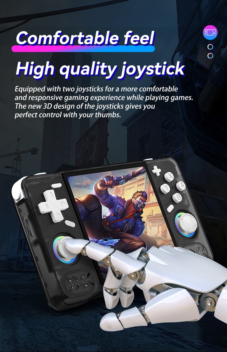 2026 New Upgraded XF40H Retro Handheld Game Console, 64GB-128GB Mini Video Game