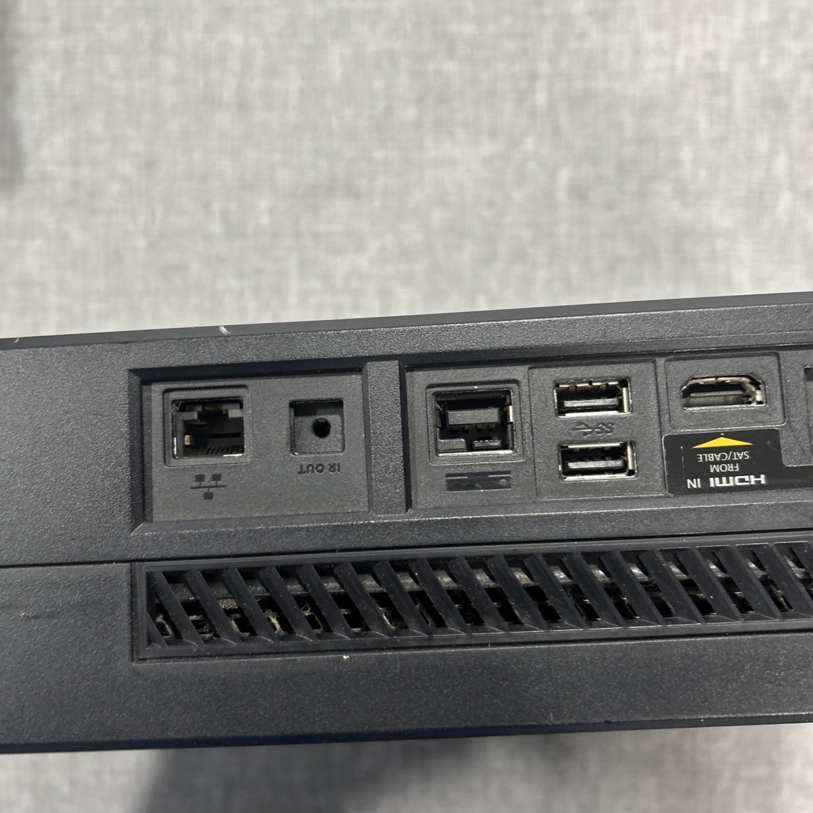 Microsoft Xbox One Console Model 1540 500GB Black w/ Power Supply For Parts