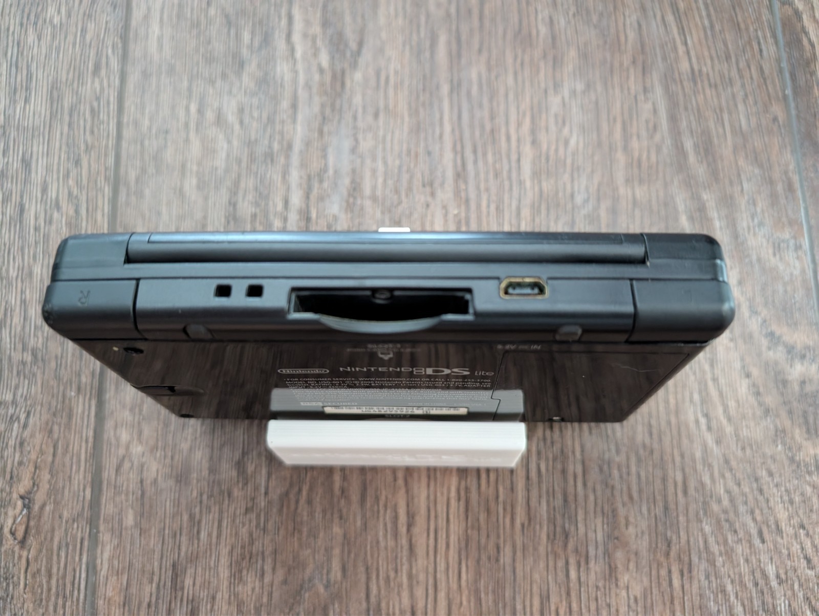 Nintendo DS Lite Handheld Gloss Black w/ slot cover + stylus – FULLY TESTED
