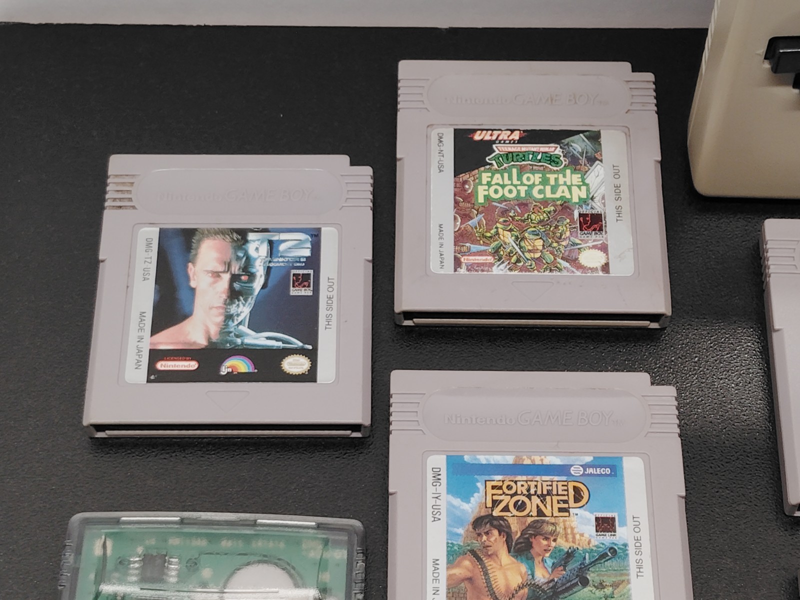 Nintendo GameBoy 1989 DMG-01 Original + 14 Games – Car Power – (2 Color Games)