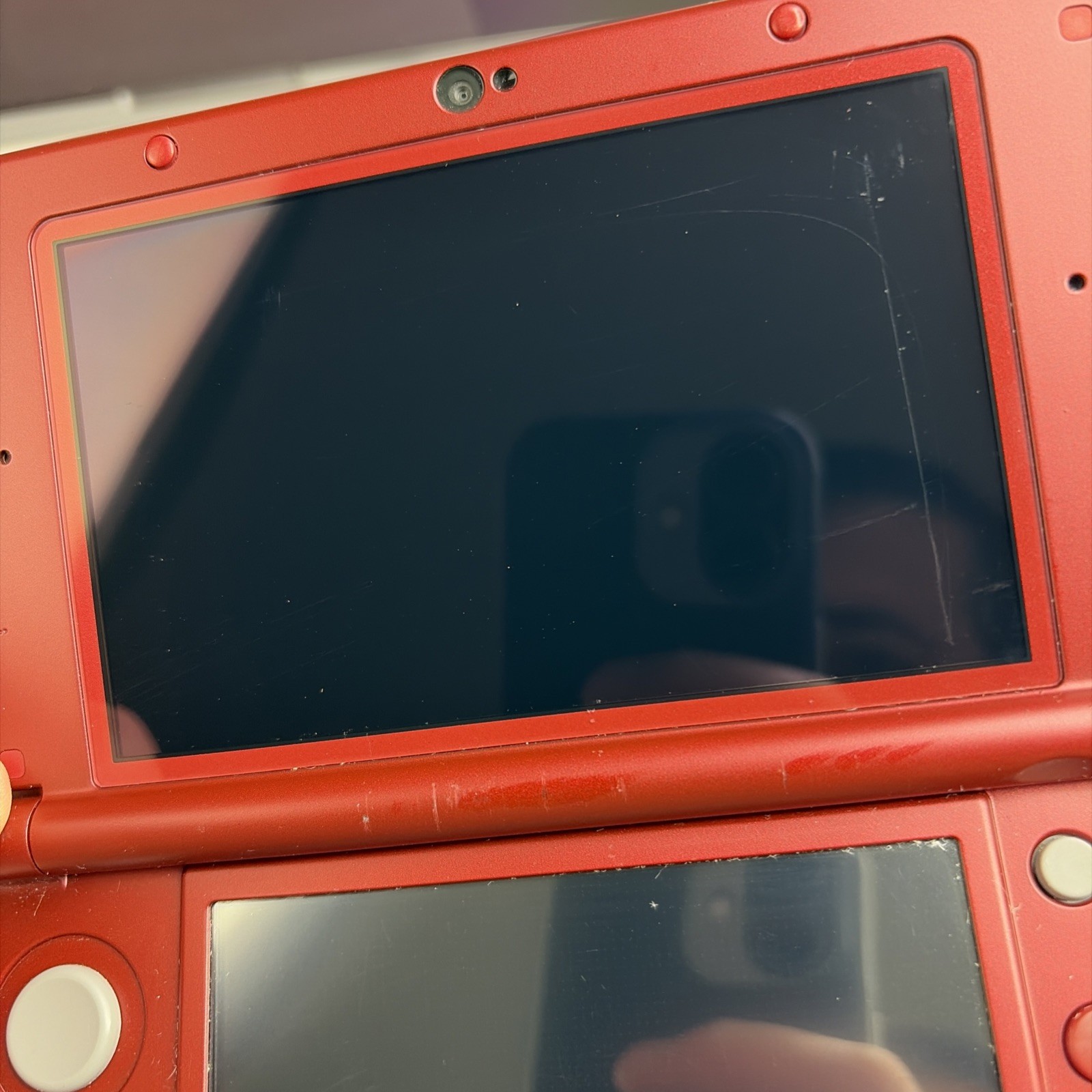 New Nintendo 3DS XL Red Console US Model – Tested! W Charger Stylus