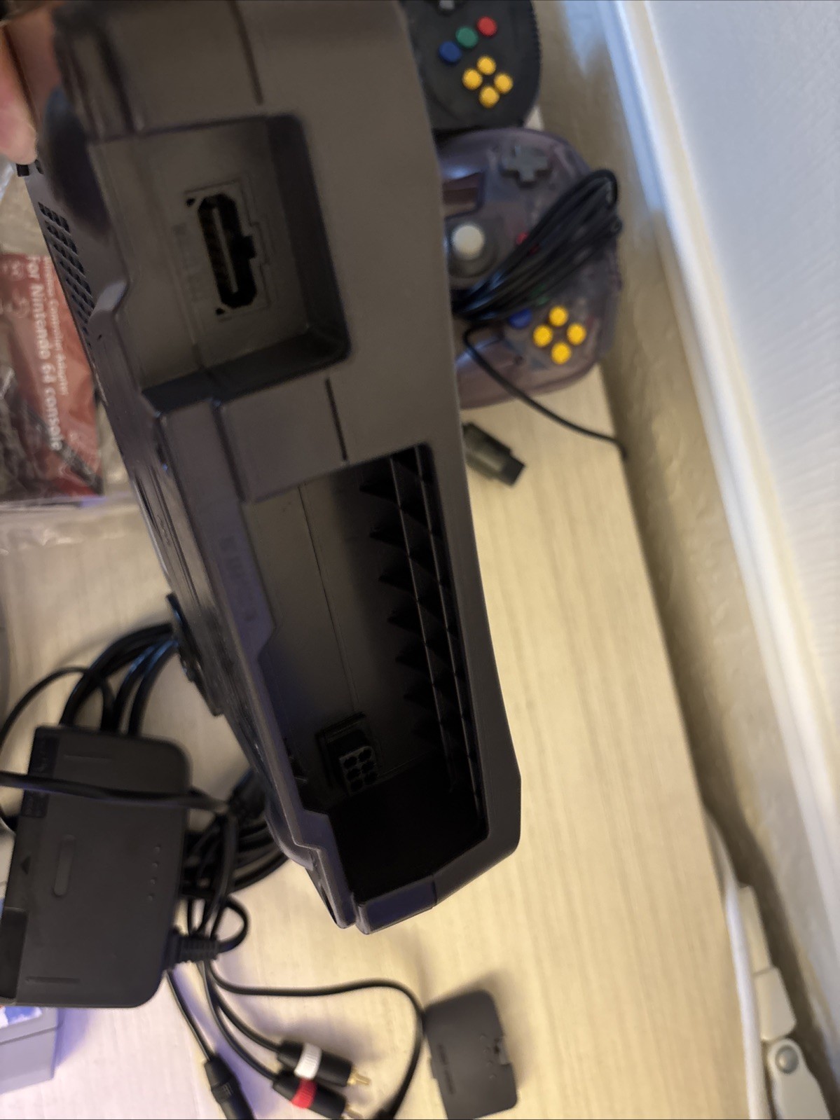 Nintendo 64 Black Console (NTSC-J) Bundle with controllers, games, RGB kit, more