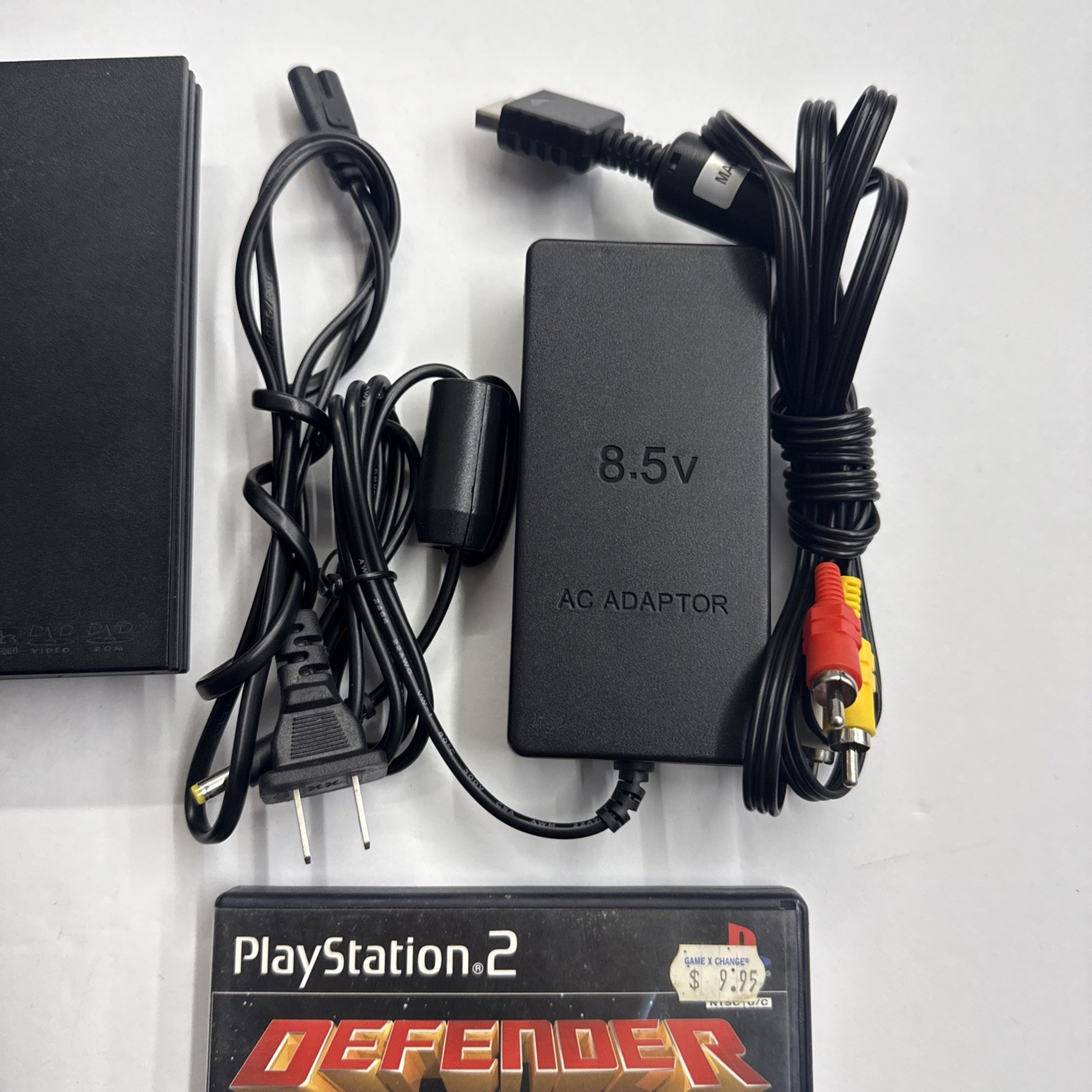 Ps2 – Sony PlayStation 2 Slim Console – Black W/ Game & Controller Tested #2944