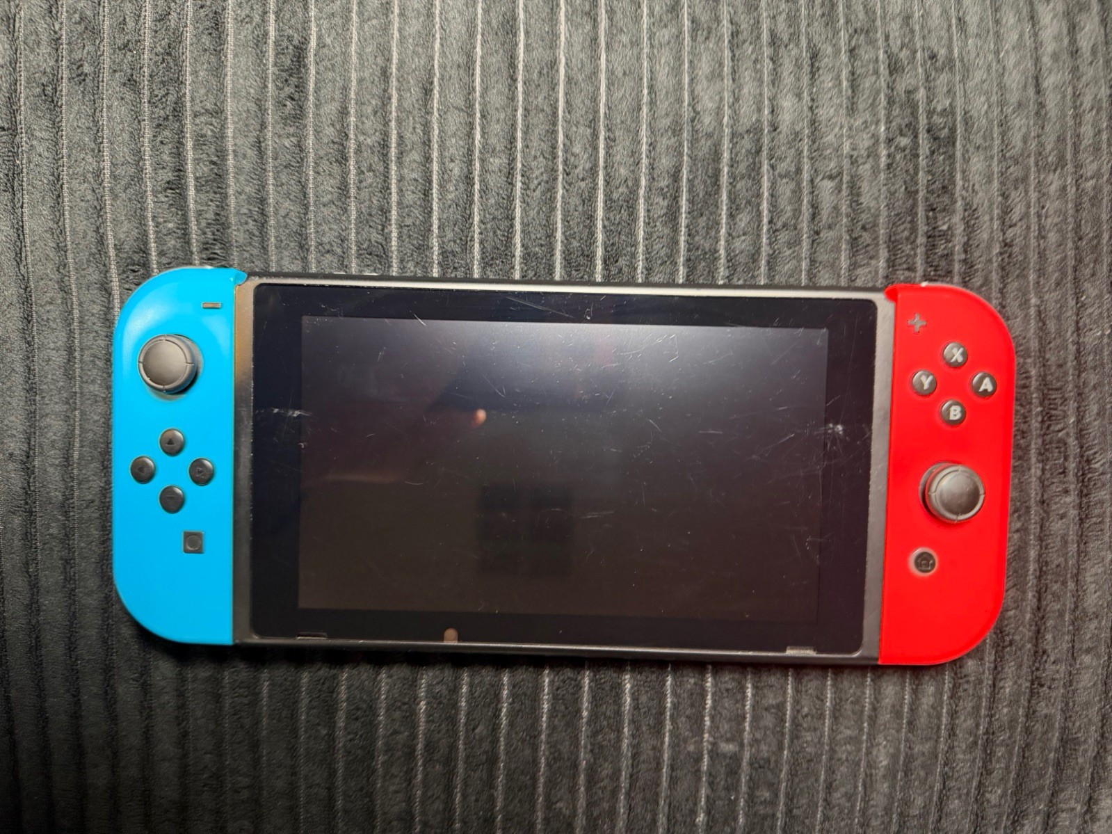 Nintendo Switch V2 HAC-001(-01) Neon Blue Red Joy-Cons Console Tested
