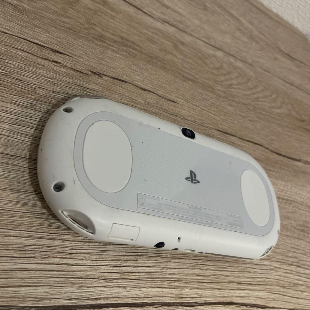 Excellent+++++ PlayStation Vita Wi-Fi Model Glacier White PCH-2000 ZA22 Japan