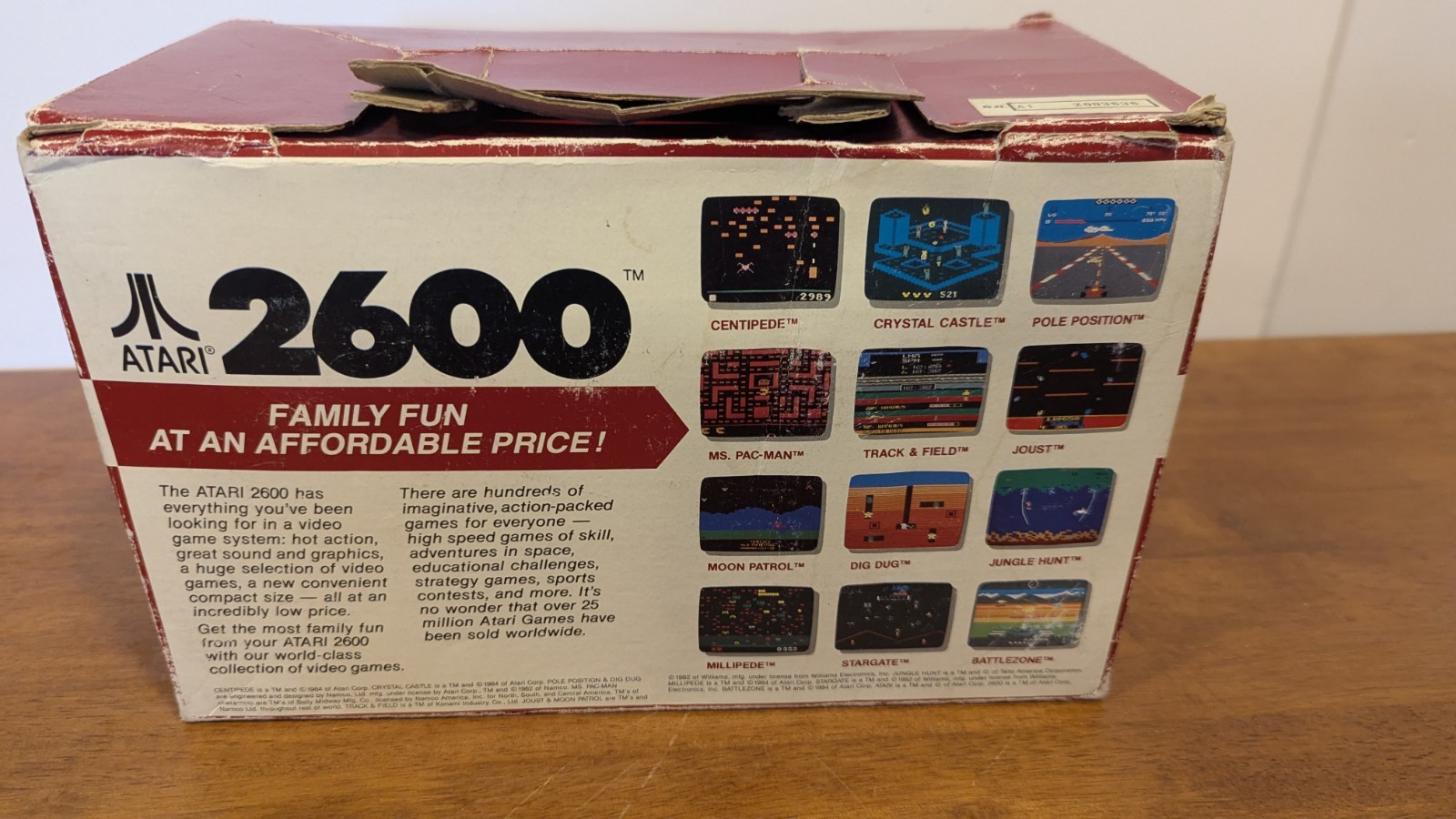 Atari 2600 Rainbow Bundle New AC Adapter & AV to RF Converter Tested In Orig Box