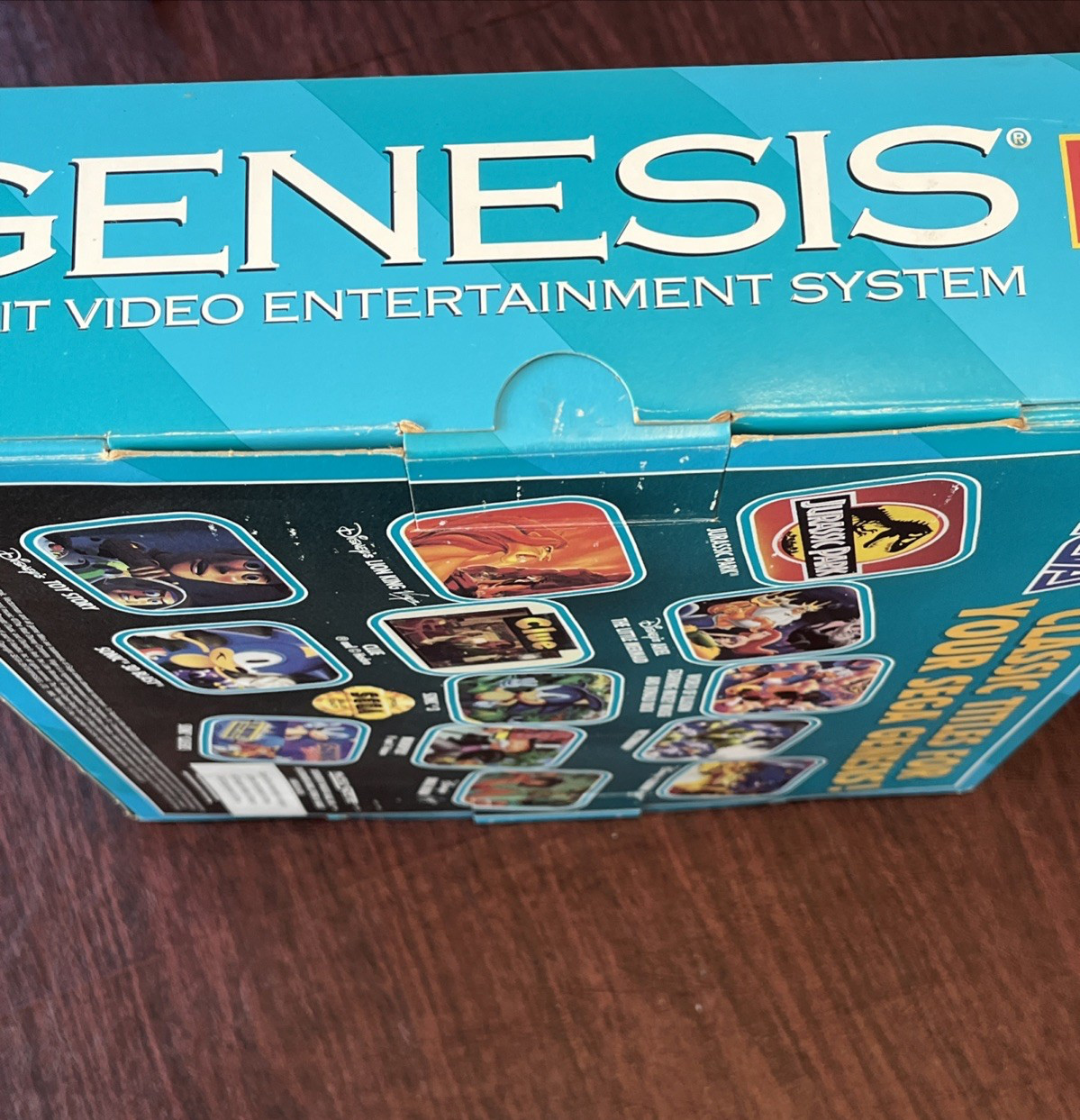 SEGA GENESIS The Core System 3 16 Bit Video Entertainment System Untested AS IS