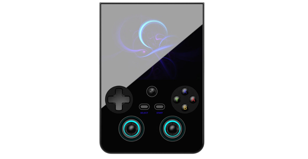 Black ANBERNIC RG 477V Retro Game Console Android 4.7″ 64GB
