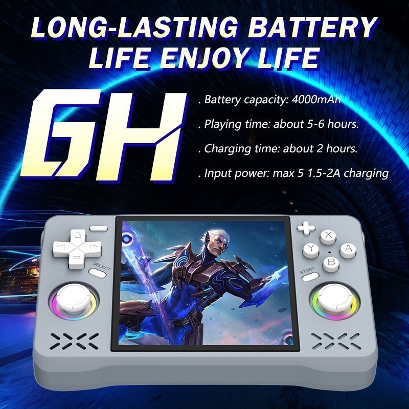 2026 New Upgraded XF40H Retro Handheld Game Console, 64GB-128GB Mini Video Game
