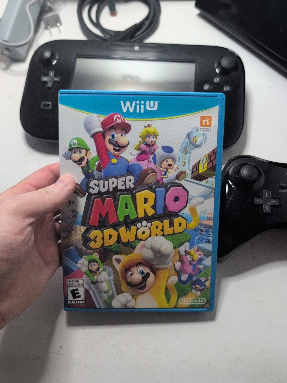 Nintendo Wii U 32gb Black Ultimate Bundle Accessories + Games