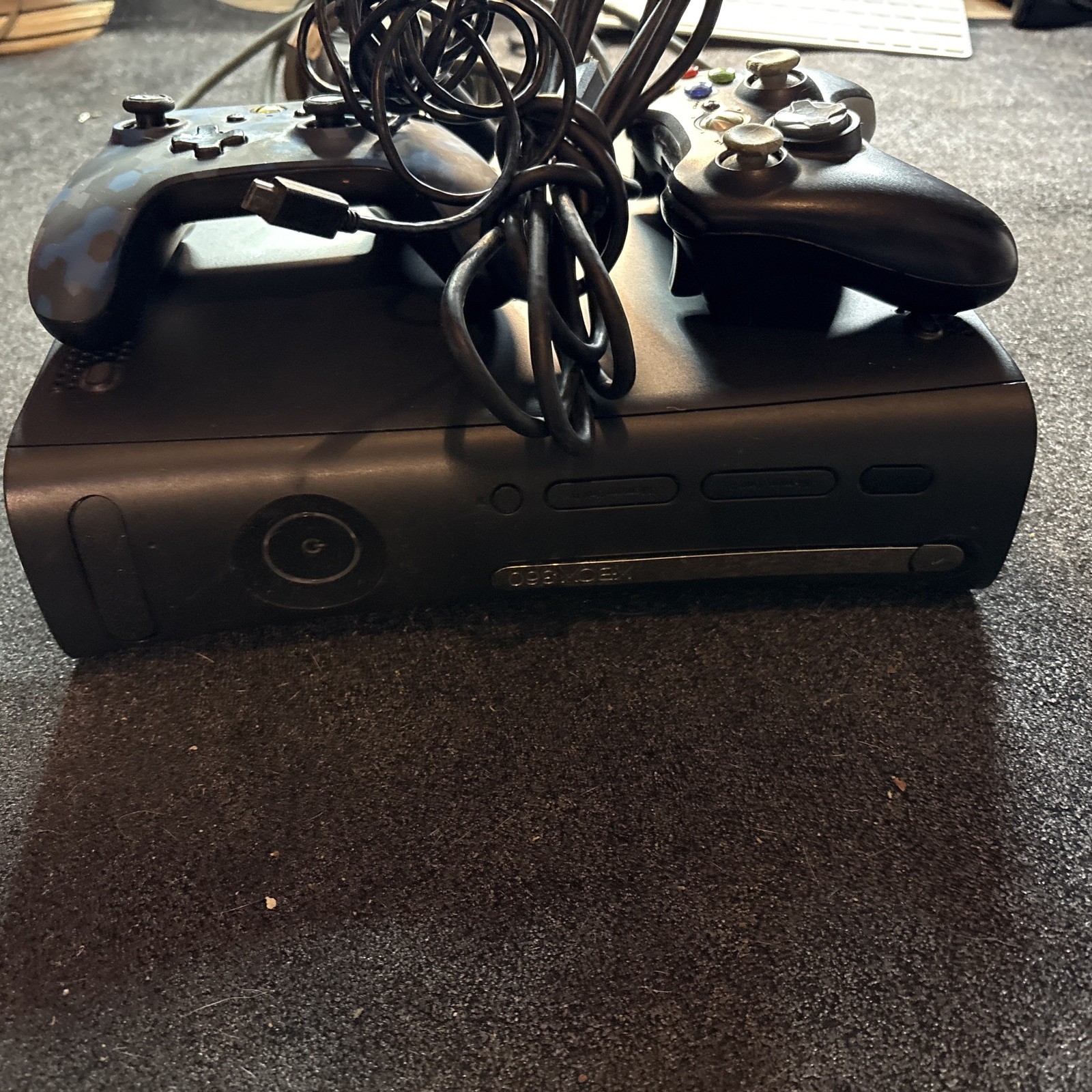 Microsoft Xbox 360 Elite 120GB HDD Black Console System Bundle – Tested
