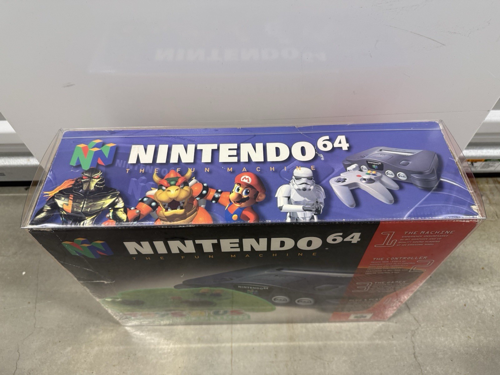 Nintendo 64 N64 Console Extreme Green Controller Toys R Us Limited Edition Used