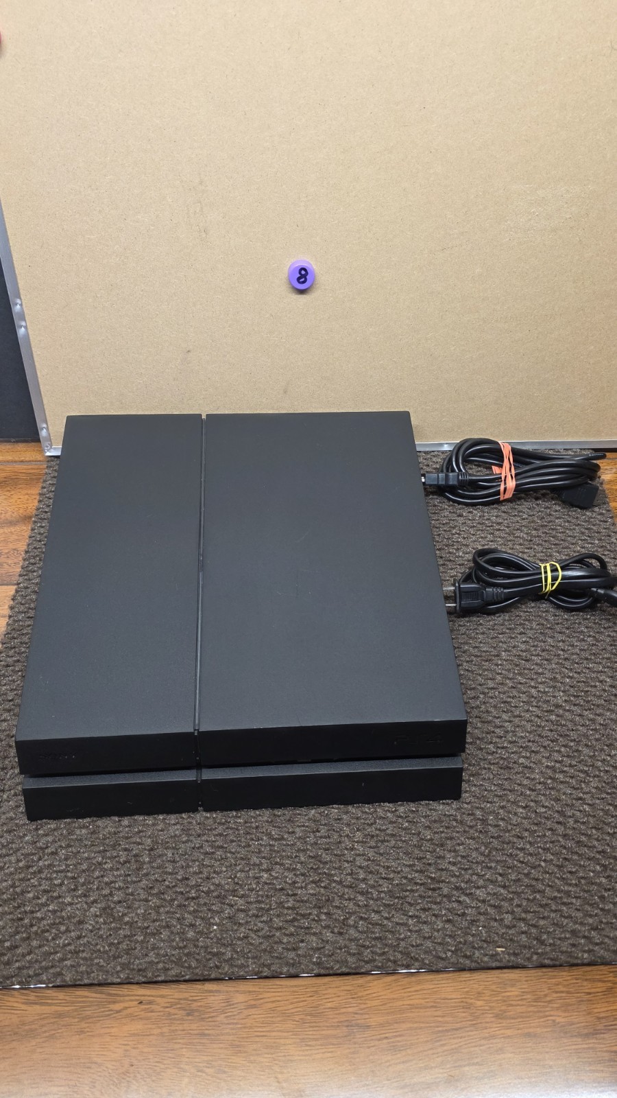 Sony PlayStation 4 CUH-1215A Black 500GB Home Video Gaming Console ONLY W/ CORDS