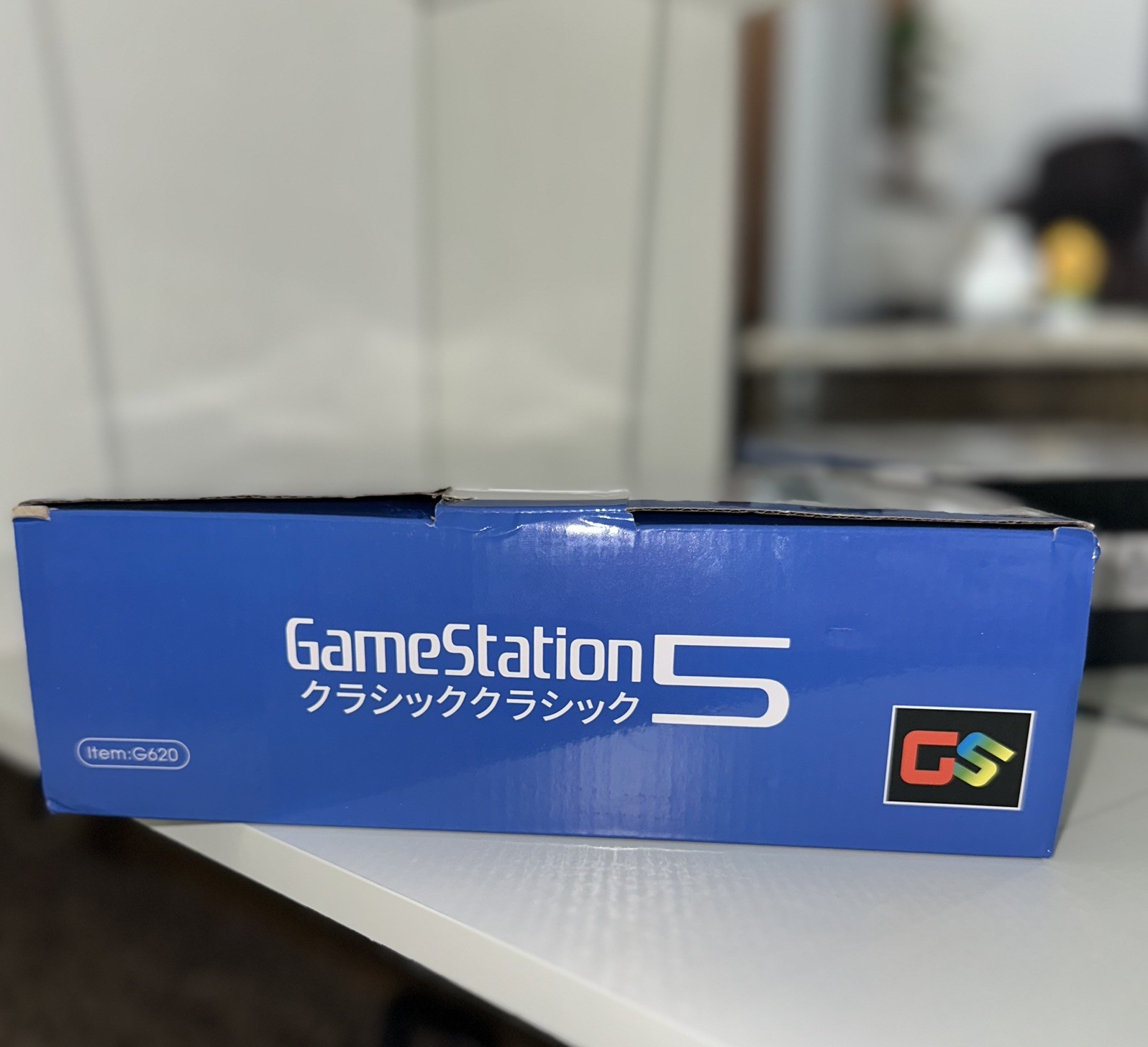 GS GS5 Home Console Black White Component RCA Built-In 620 Classic Games