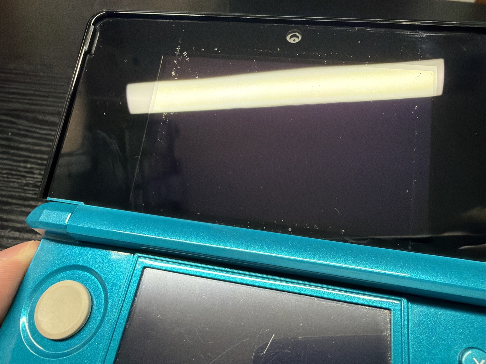 Nintendo 3DS Handheld System – Aqua Blue •READ DESCRIPTION! Tested Working
