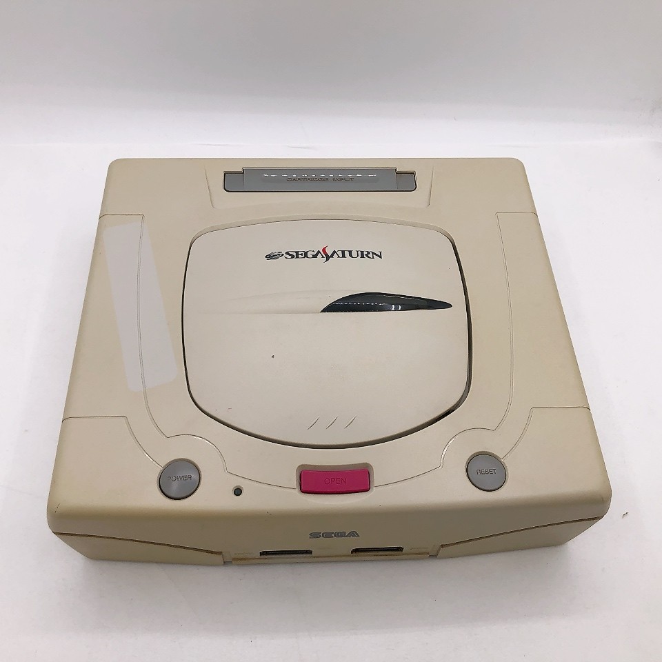 Sega Saturn Console System HST-3220 Box Japan NTSC-J White Japanese Tested