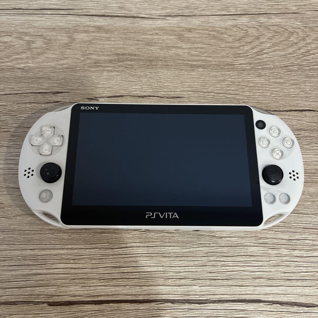 Excellent+++++ PlayStation Vita Wi-Fi Model Glacier White PCH-2000 ZA22 Japan