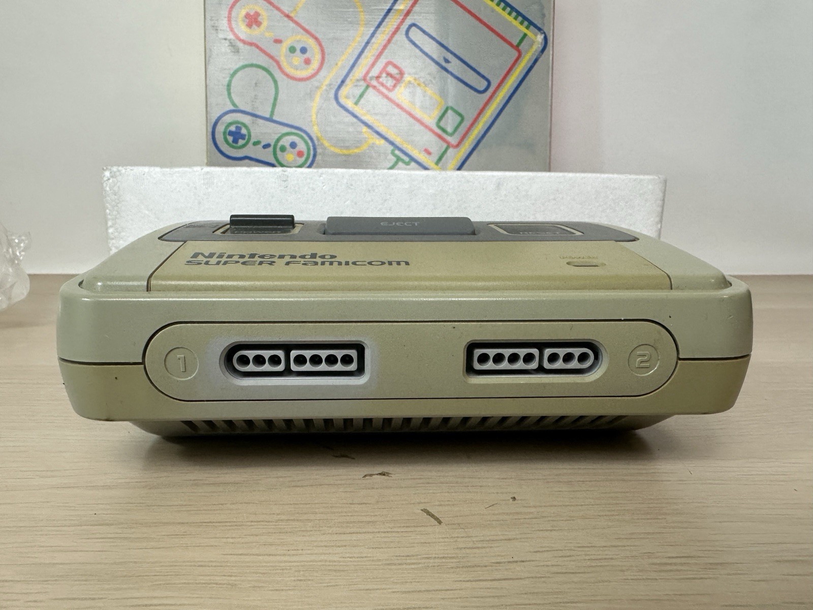 Nintendo Super Famicom Console SFC Japanese SNES in Box w/ Remotes/Cables-Tested