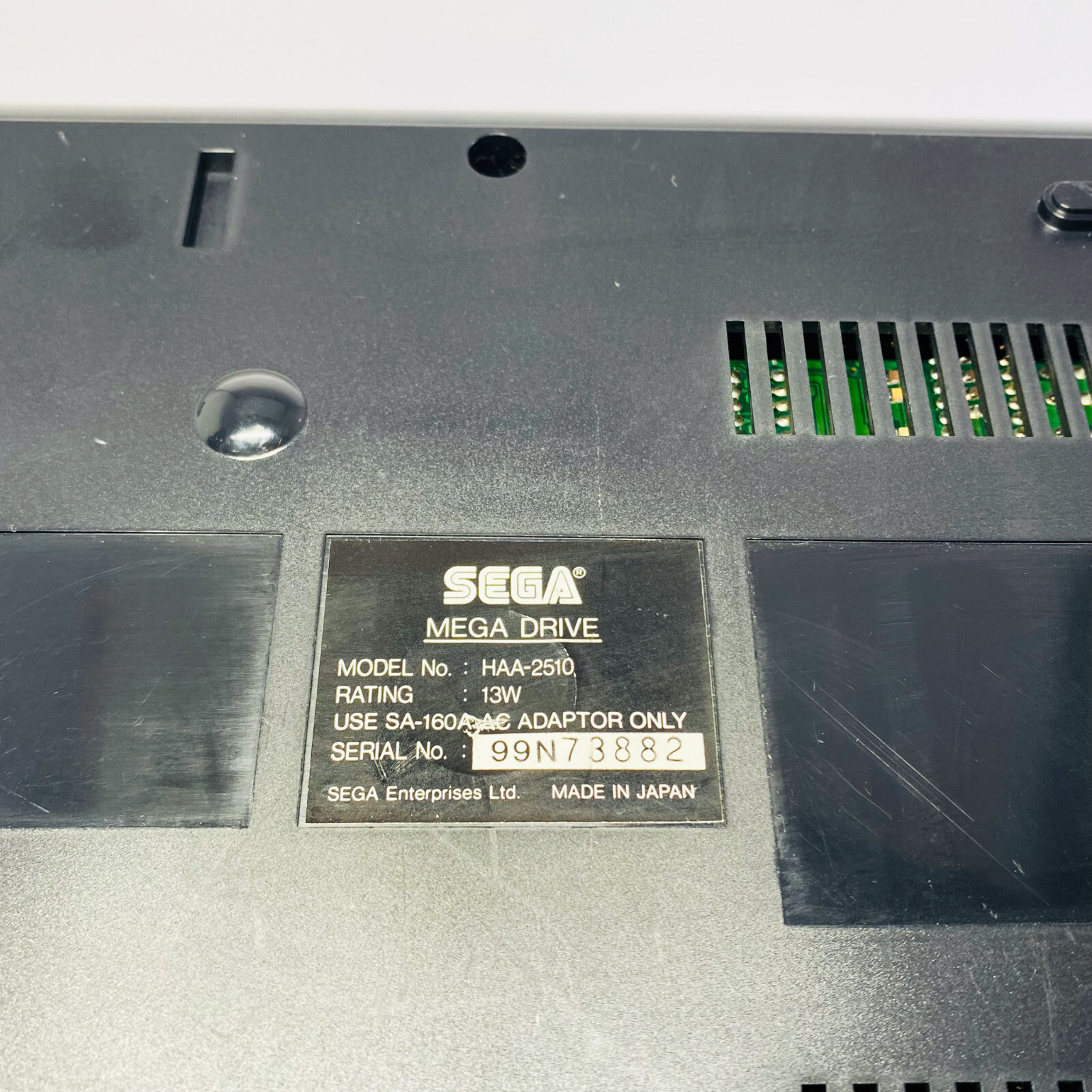 Sega MEGA DRIVE Console HAA-2510 CONTROLLER AC AV JAPAN IMPORT JAPANESE BOX