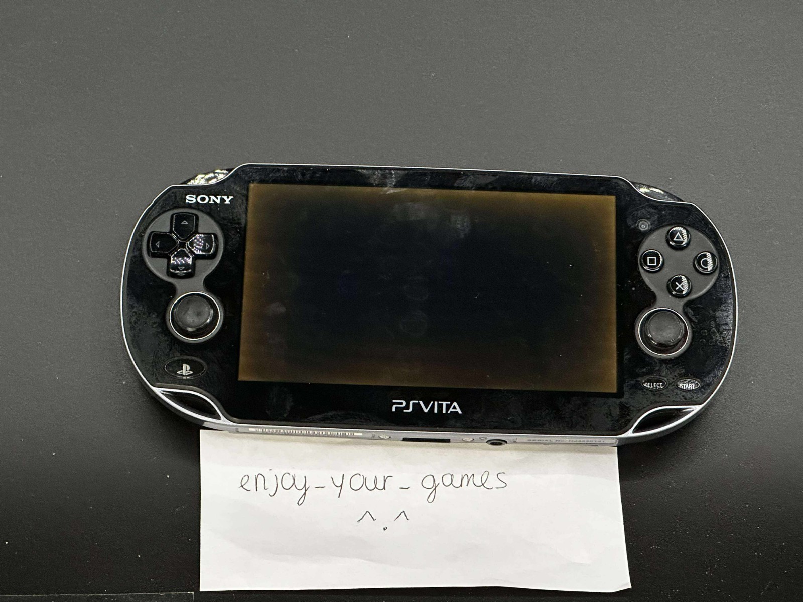 Sony PlayStation PS Vita OLED PCH-1000/1100 Black Used US Seller – SHIP IN 1-DAY