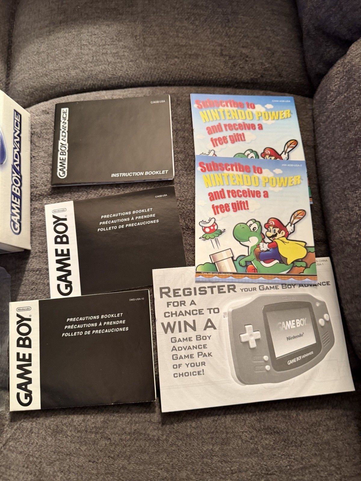 Nintendo Game Boy Advance Handheld System – Indigo CIB Boxed