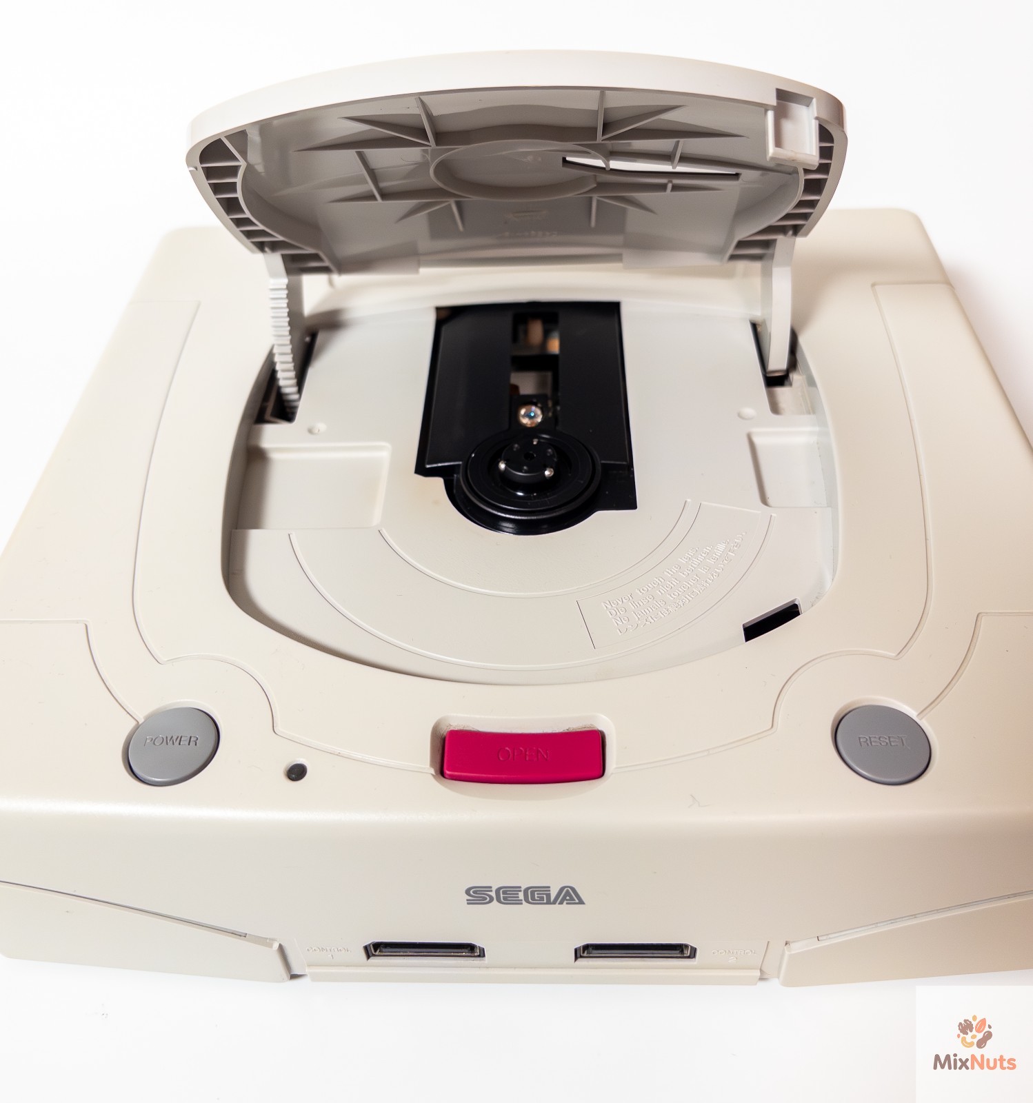 SEGA Saturn White Console HST-3220 Tested NTSC-J w/ Controller Good From Japan