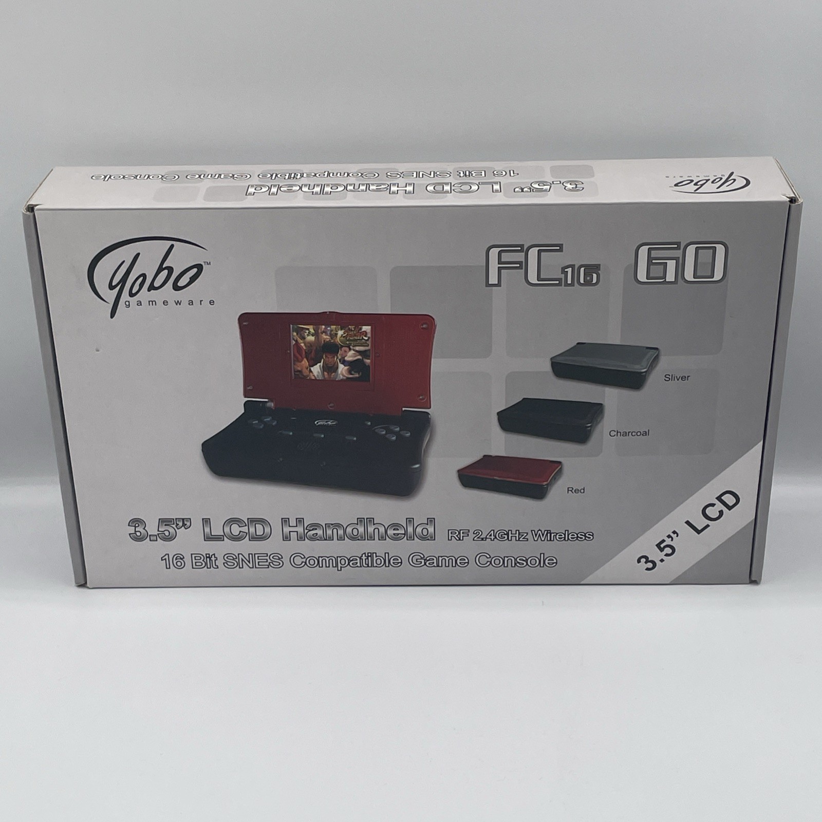 Yobo Gameware FC-16 Go 16-bit SNES Red with One Controller Read Description