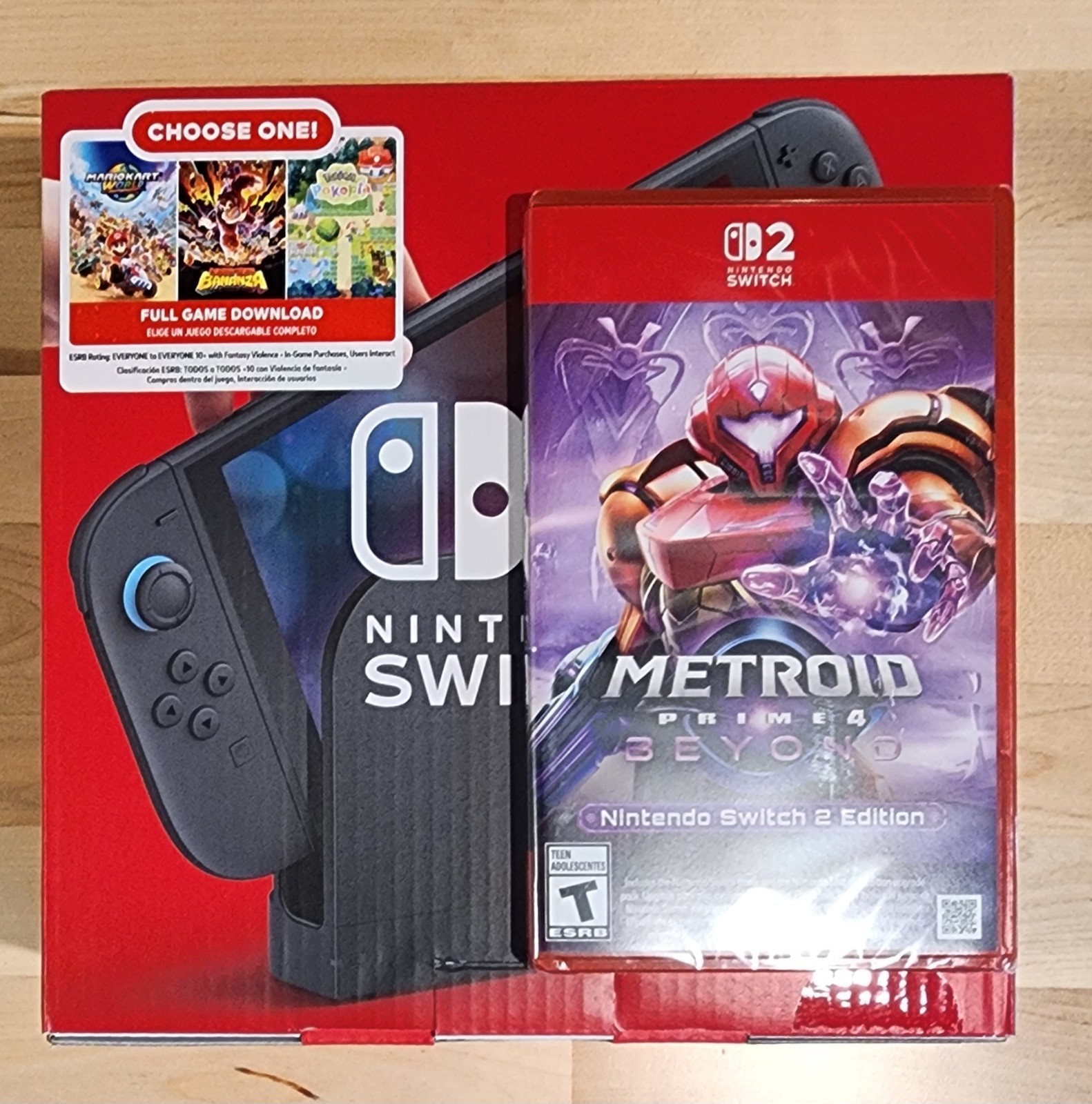 NEW- Nintendo Switch 2 – Full Game Download- You Pick, + METRIOD PRIME 4: BEYOND