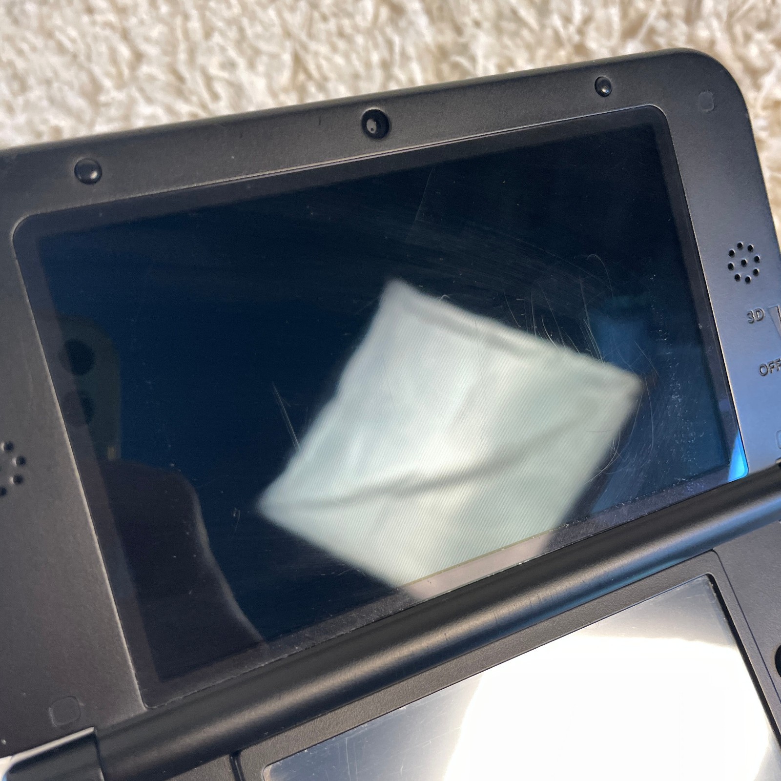Nintendo 3DS XL Black Handheld Console System SPR-001 Tested