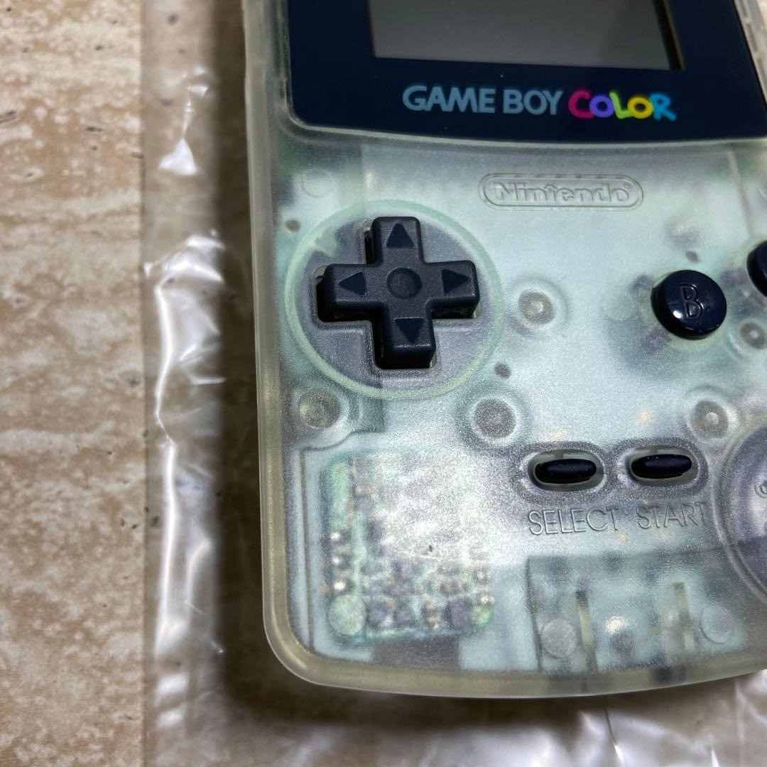 Nintendo Game Boy Color Clear CGB-001 Complete in Box Near Mint 7019
