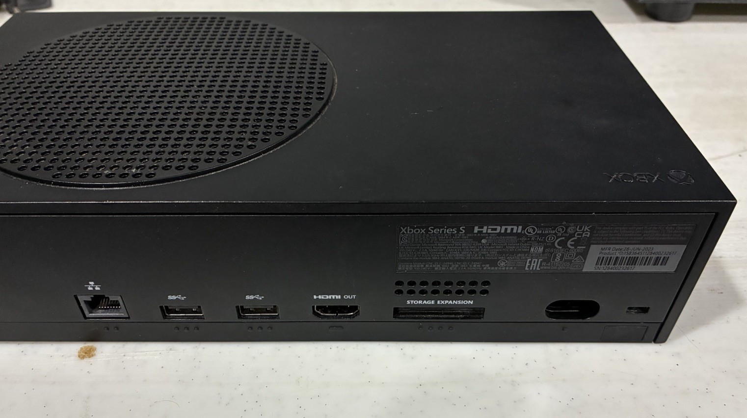 Microsoft Xbox Series S 1TB Video Game Console – Black Tested Working (Read)