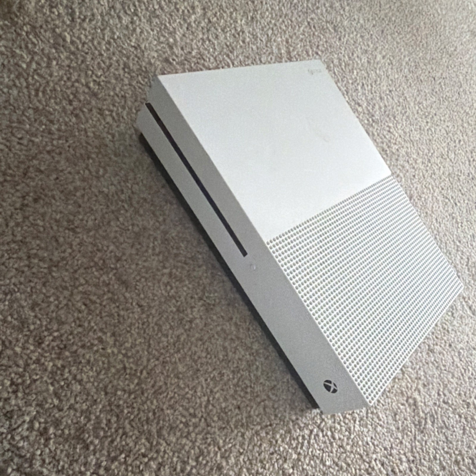 Microsoft Xbox One S White Console Blu-Ray Wi-Fi HDMI USB-A Ethernet