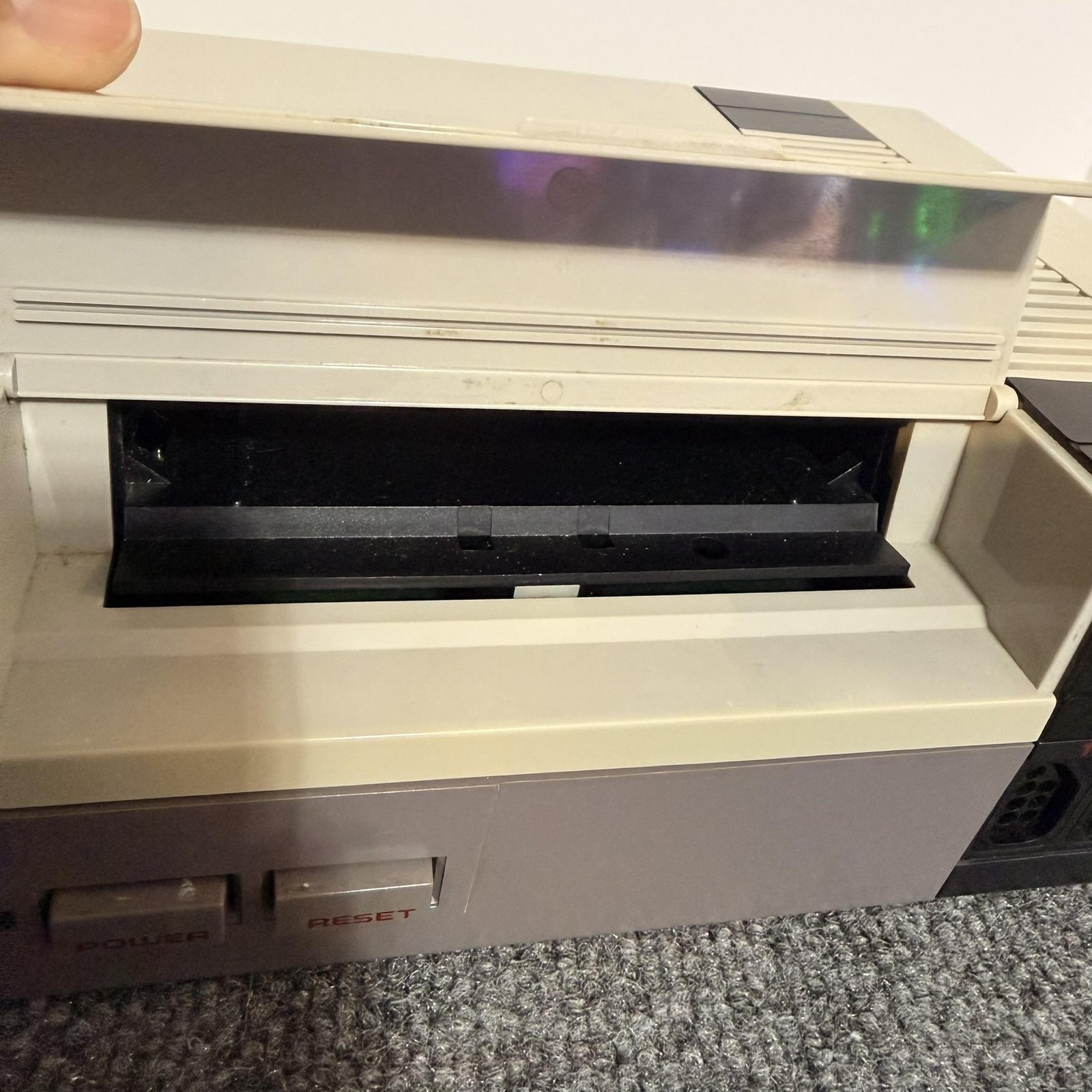 Vintage Nintendo NES-001 Console Gray Japan NTSC-U/C AC Adapter Tested System