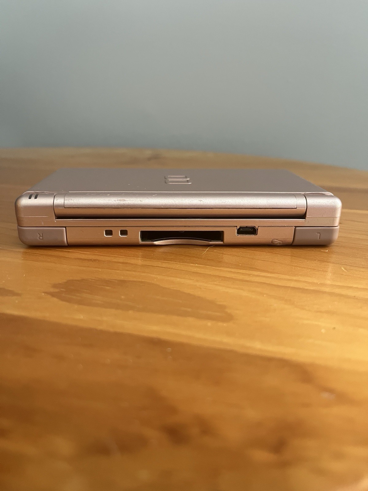 Nintendo DS Lite Metallic Rose Gold Handheld Console Only