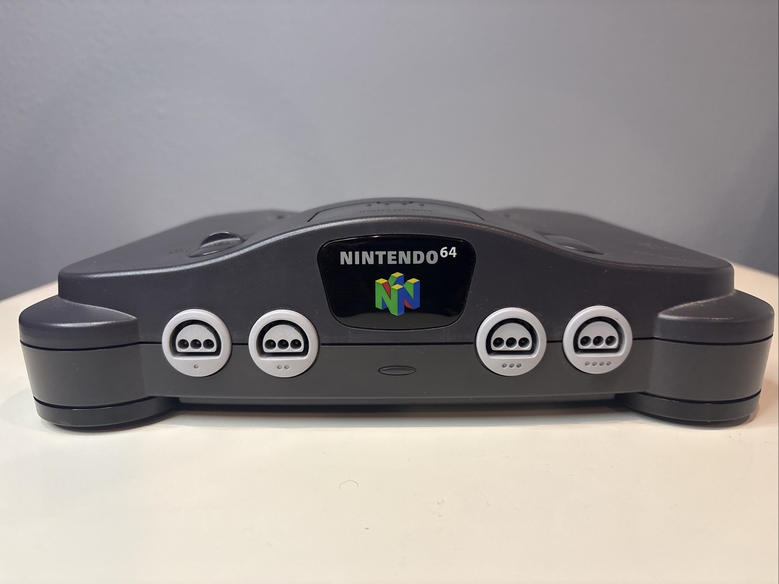 Nintendo 64 N64 Home Console (Charcoal Gray, NUS-001) Fully Tested, OEM Parts
