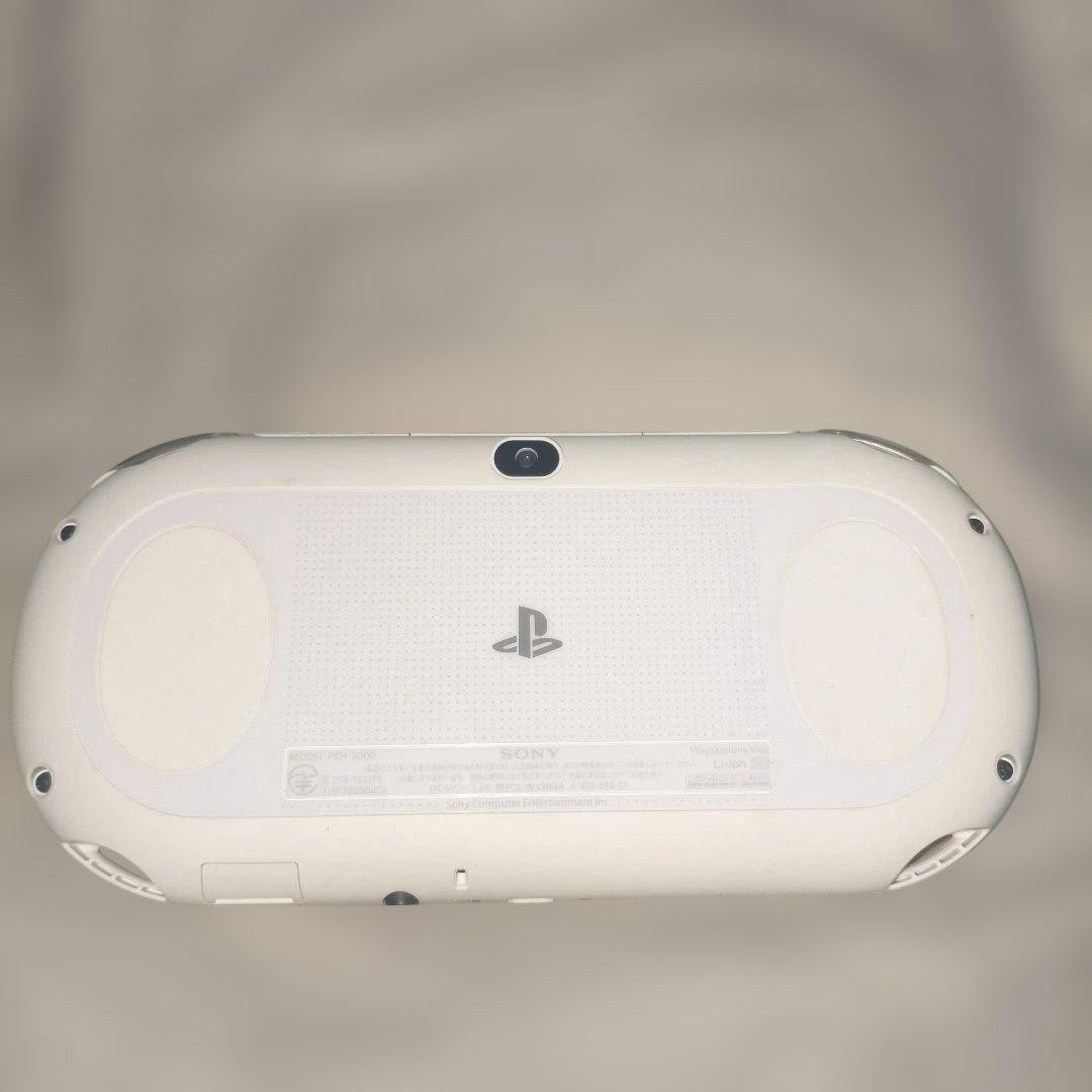 SONY PS Vita PCH-2000 Console White w/charger, 64GB memory card