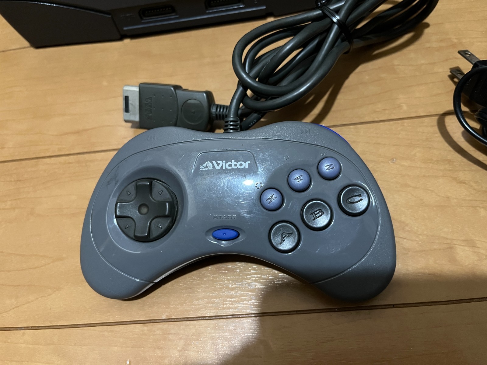SEGA V-Saturn Console Victor Original Color & Controller with games Japan 1222