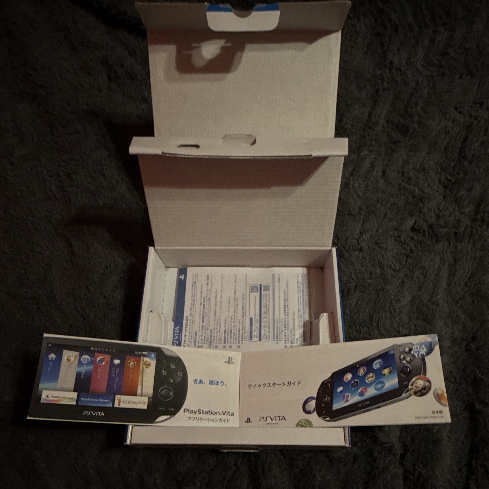 PS Vita 1000 OLED Black CIB + USB-C Adapter + 256GB SD2Vita Bundle