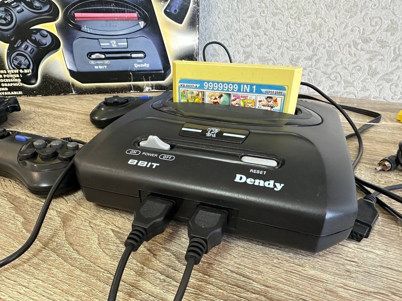 Dendy 2 ZW-845 8-Bit Retro Video Game Console Complete Set Boxed Tested Working