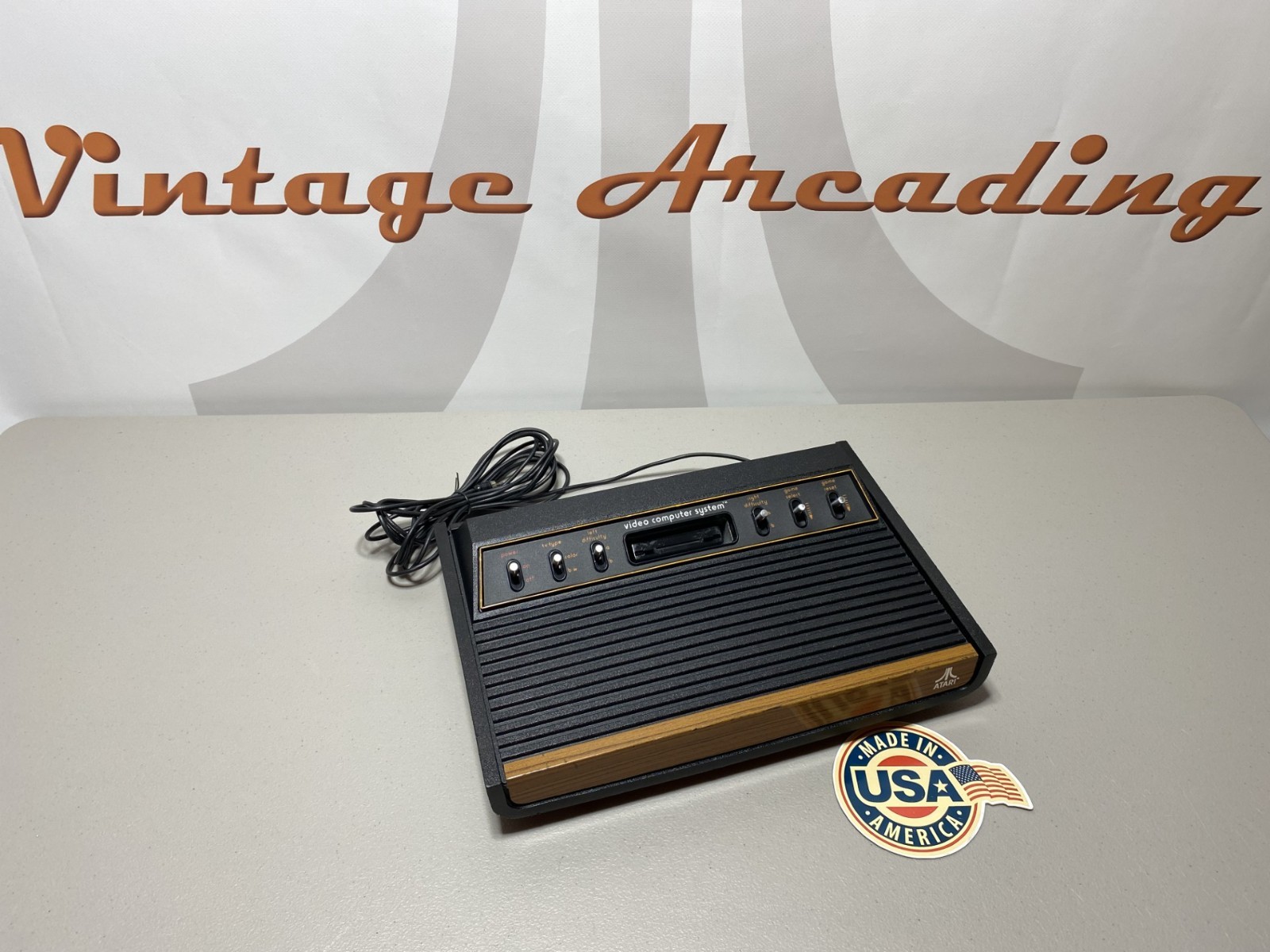 Atari CX2600 ‘Heavy Sixer’ 1977 Console Sunnyvale *RARE!!*